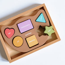 Load image into Gallery viewer, Bilingual Balance Boat • Gujarati | Hindi • Shapes &amp; Colors