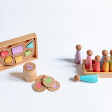Load image into Gallery viewer, Bilingual Wooden Toy Bundle • Gujarati | Hindi