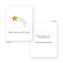 Load image into Gallery viewer, Raksha Bandhan Cards &amp; Rakhi Set