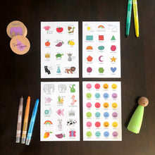 Load image into Gallery viewer, Bilingual Stickers &amp; Activities • Gujarati | Hindi